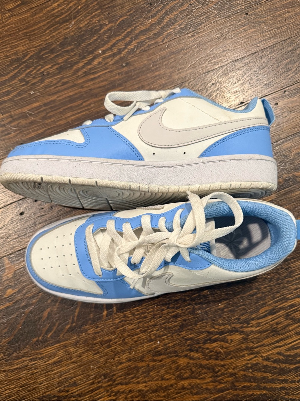 Nike court Borough low recraft sneaker youth big kid size 5